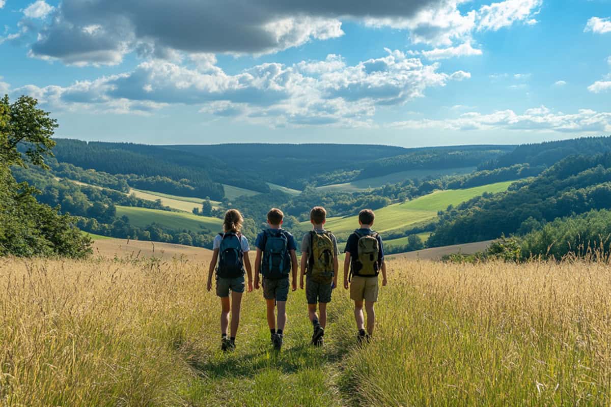 Eifel als beliebte Reiseregion einer Klassenfahrt