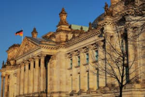 Reichstagsgebäude in Berlin