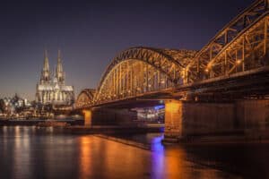 Kölner Dom und Rhein