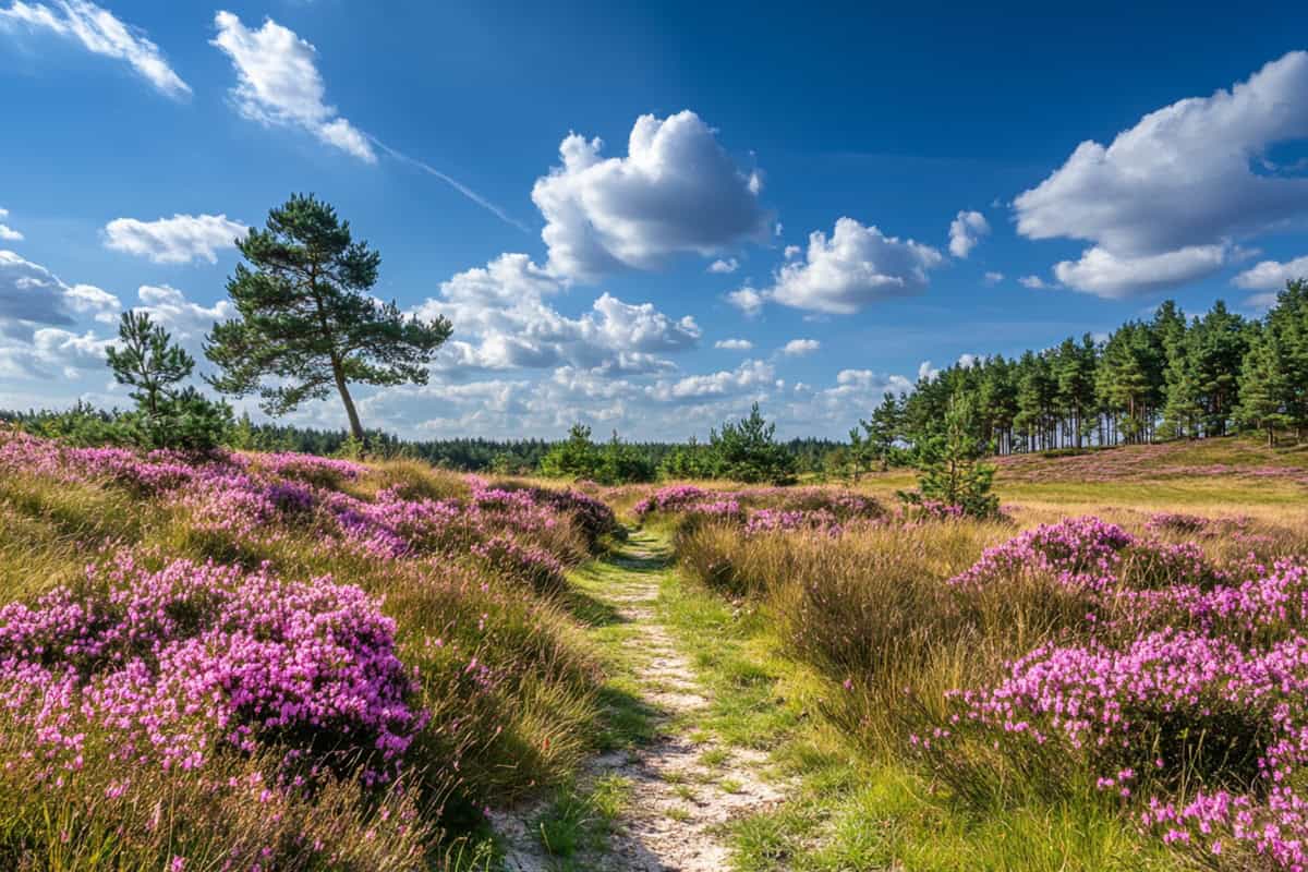 Lüneburger Heide als beliebte Reiseregion einer Klassenfahrt