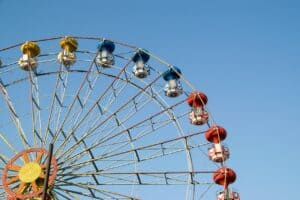 Riesenrad im Erlebnispark