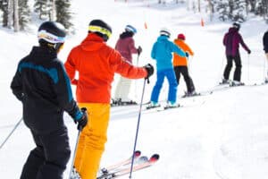 Skifahren auf Klassenfahrt